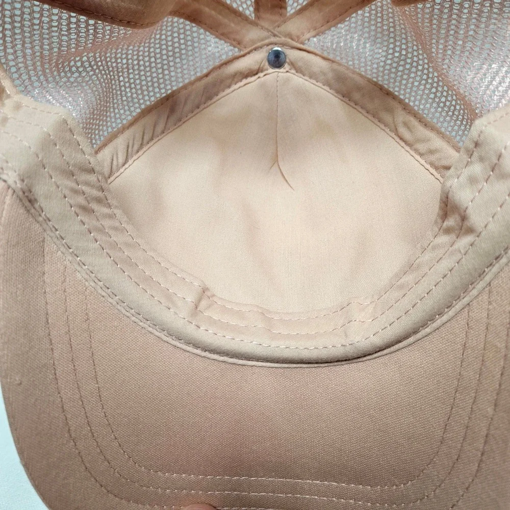 Roxy Trucker Hat Kids‎ OS Pink Tropical Beach Graphic Mesh Snapback Baseball Cap
